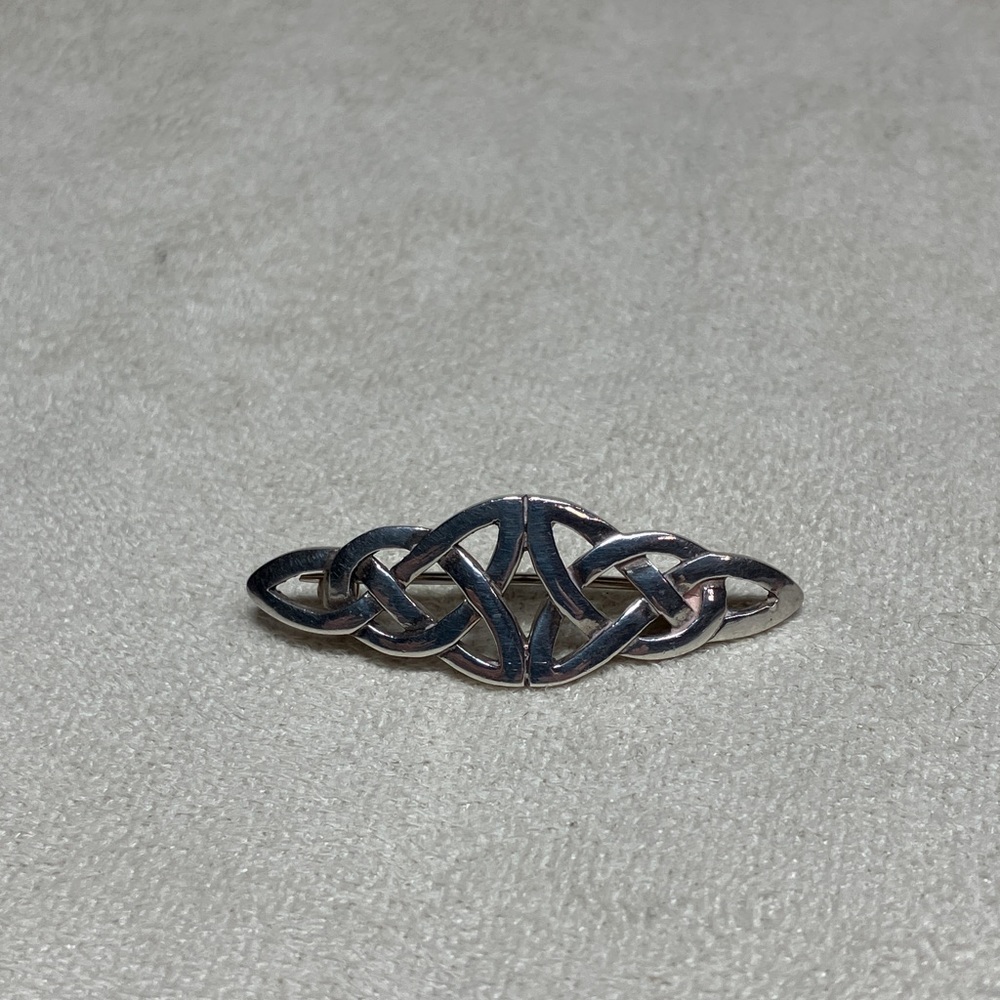 Sterling Silver Celtic Brooch